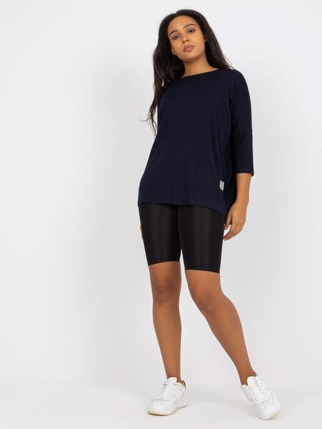 Dámsky top basic plus size -mix farieb, 