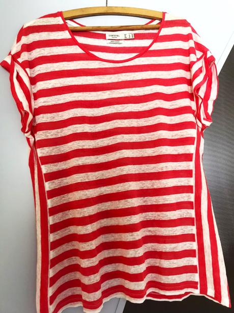 Ľanové over size tričko l/xl, xl