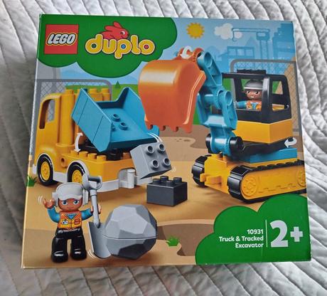 Lego duplo 10931 nákladiak a pásový bager,