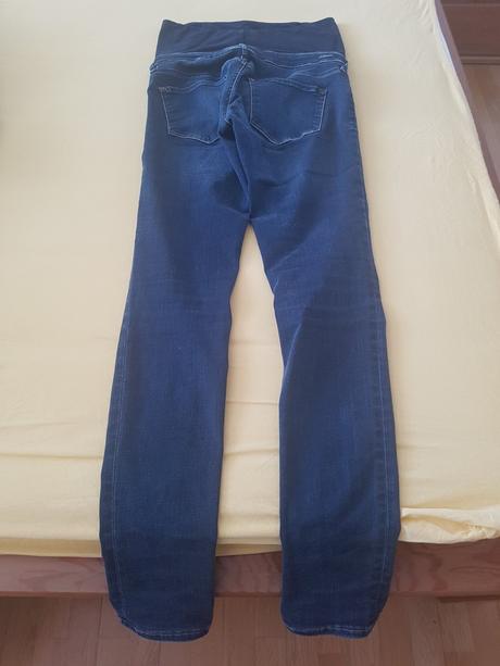 Tehotenské rifle h&m mama skinny, h&m,m