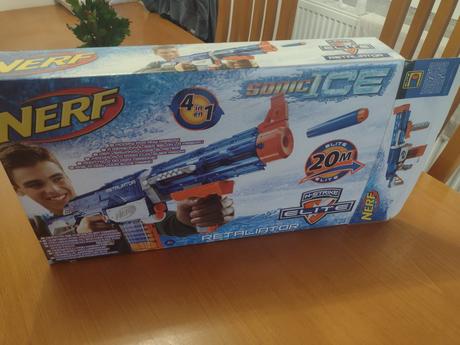 Nerf retaliator elite 4in1 + bonus laser+ krabica, 