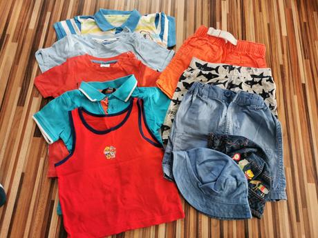 Tričko a kraťasy 92-98, 86–98