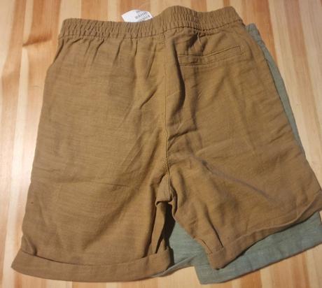 Bavlnene sortky h&m 9-10y 2ks, h&m,140
