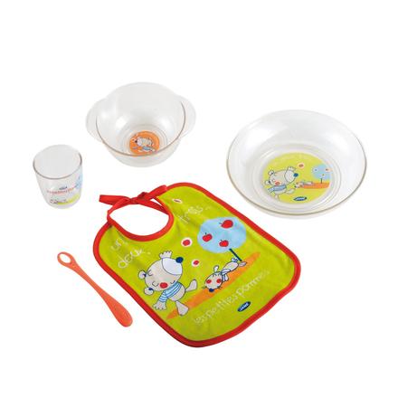 Jedálenská súprava vhodná do mikrovlnnej rúry, 