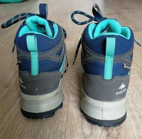Detská nepremokavá turistická obuv mh500 veľ. 35, decathlon,35