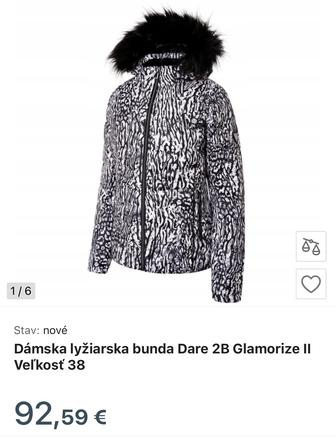 Dare 2 be lyžiarska bunda dámska nová 42, 42