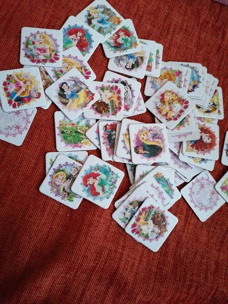 Drevené pexesso- princezny, 