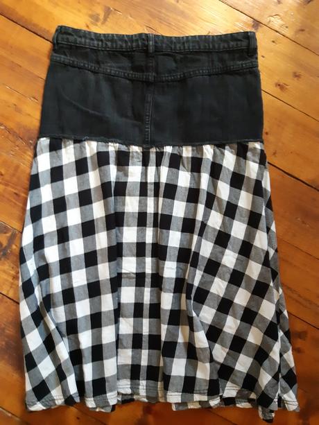 Midi sukňa tezenis, tezenis,s