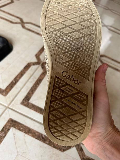 Topanky kožené gabor velkost 5, gabor,39