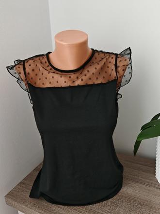 Krásny elastický top tričko sadne na s aj m, m