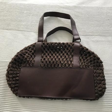 Kabelka pletená, 39 x 19 cm,