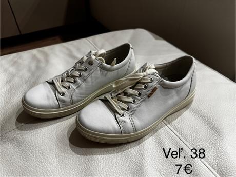 Dámske kožené tenisky, ecco,38