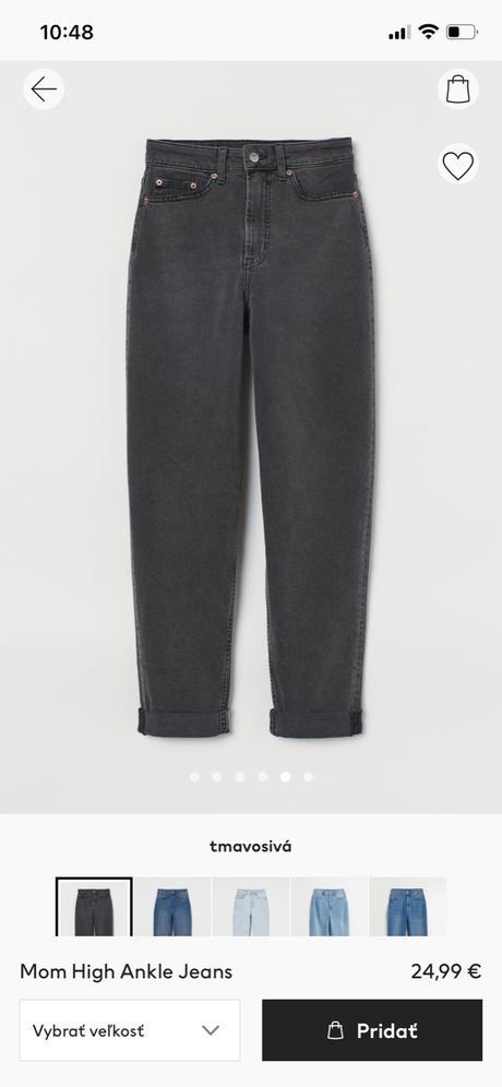 Dámske rifle, h&m,36