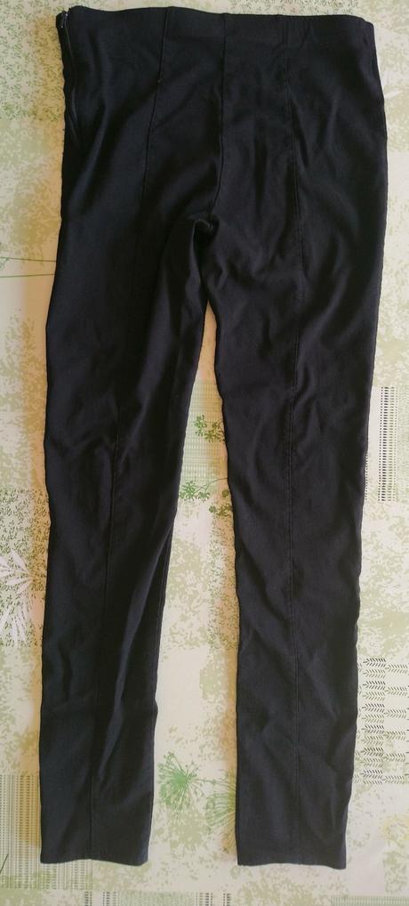 Dámske čierne elastické nohavice, primark, primark,xs