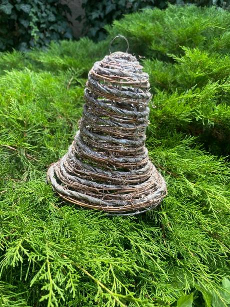 Prútený vianočný zvonček, 