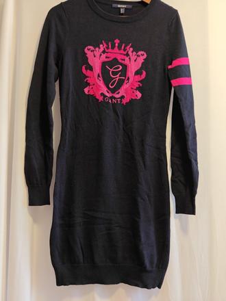 Gant originál ikonické svetríkové dámske šaty s/m, gant,s