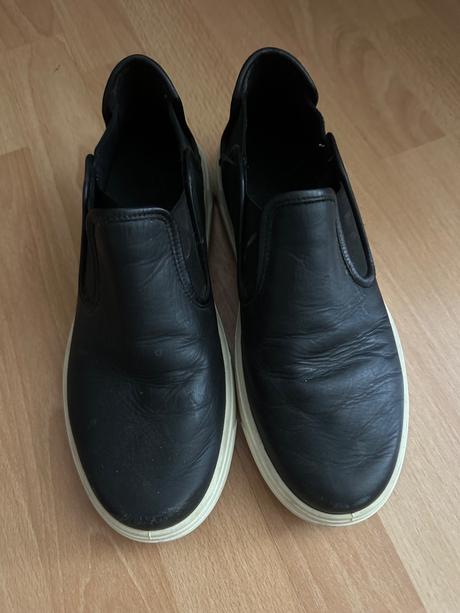Kožené topánky, ecco,39
