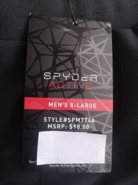 Spyder pánske tepláky veľkosť xl, xl