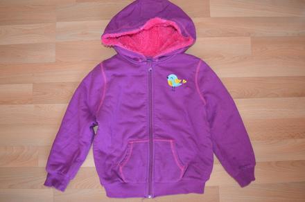 Zateplena mikinka, lupilu,110