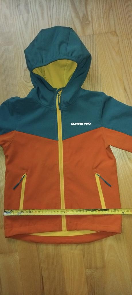 Chlapčenská softschellová bunda, alpine pro,122