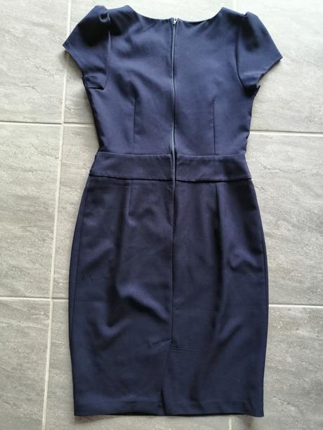 Modré šaty asos, v34-36, 34