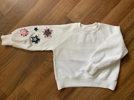 Mikina s hviezdami, zara,122