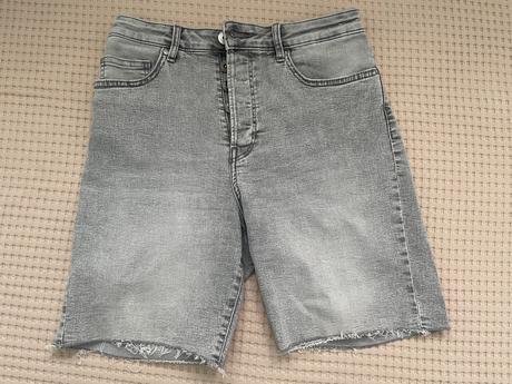 Riflové šortky, h&m,38