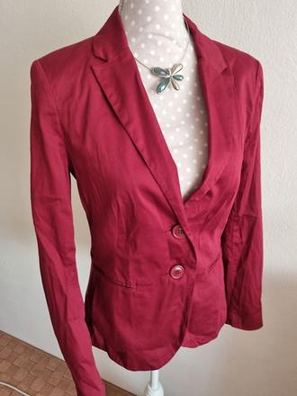 Tmavobordové sako stradivarius 38, stradivarius,38