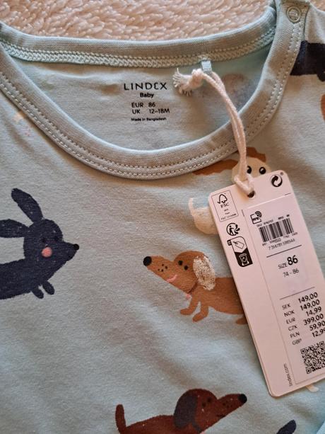 Rozkošné bodyčko lindex, lindex,86