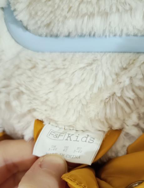 Zimná horčicová bundička, f&f,104