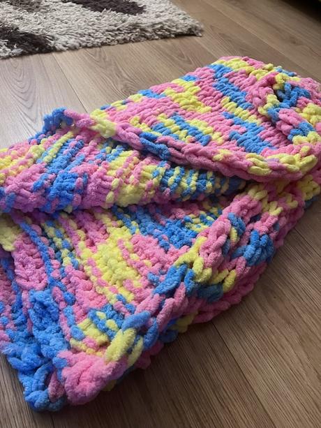 Deka macarons 135x70cm-ručná práca, 