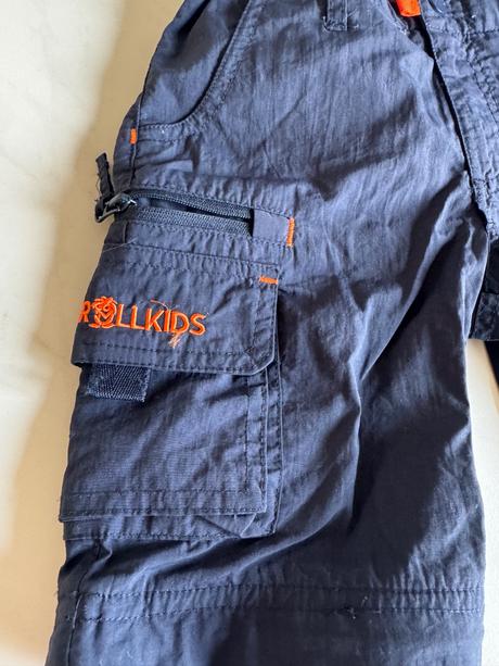 Turisticke nohavice detske 2v1 trollkids 110, trollkids,110