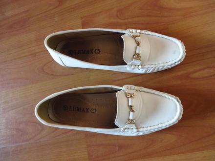 Dámske kožené mokasíny - veľ. 39/40, 39