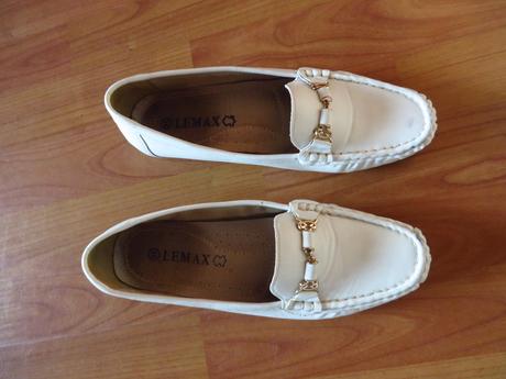 Dámske kožené mokasíny - veľ. 39/40, 39