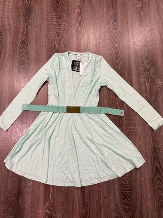 Nly trend nove mentolove saty xs, xs