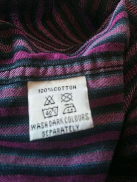 Pánska fialová košeľa, baumler, l