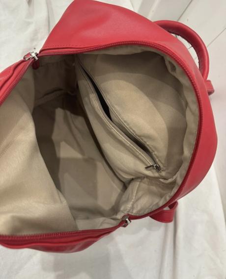 Dámsky ruksak / batoh červený, 