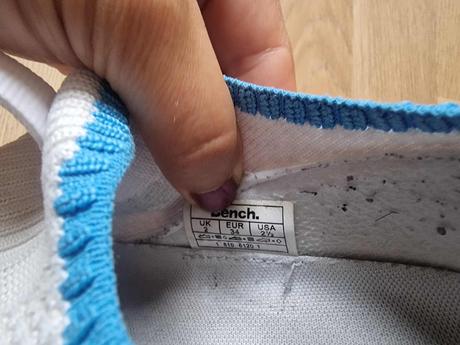 Bench tenisky biele vel 34, 34