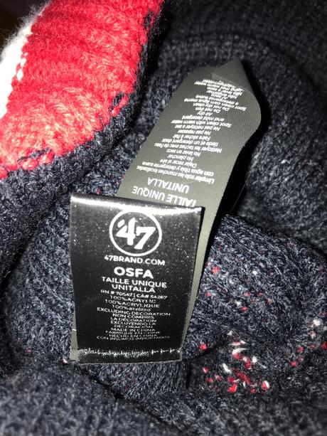 Zimná čiapka washington capitals, 