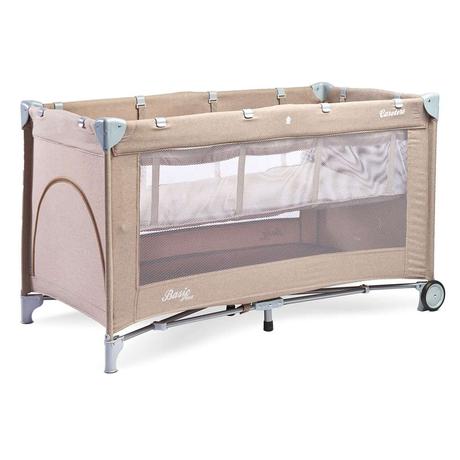 Estovná postieľka basic plus beige, šírka (cm): 60,dĺžka (cm): 120