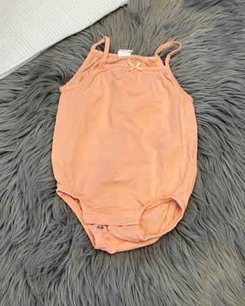 Dievčenské body broskyňové h&m (74), 74