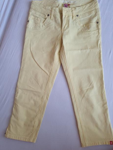 Úzke džinsy 3/4 strih, 38