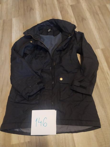 Zimna bunda, h&m,146