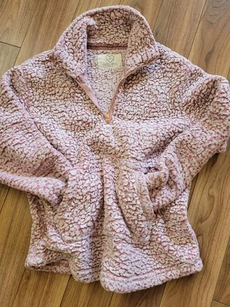 Tepla huňatá mikina, f&f