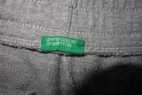 Teplákové kraťasy, benetton,128