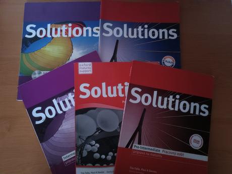 Učebnice - anglický jazyk, chémia, matematika...,