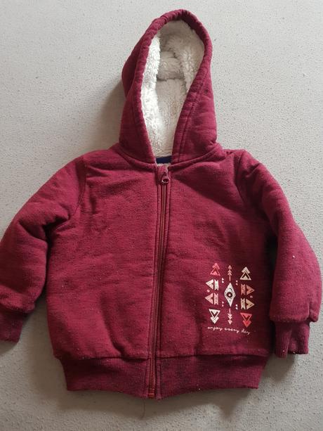 Zateplená mikina, lupilu,92