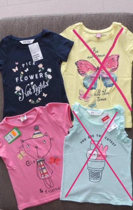 Nenosene tricka, h&m,110