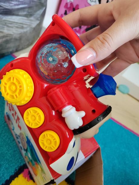 Hračka vláčik s krabicou, 