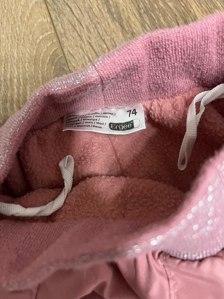 Kombinéza a zateplené nohavice, tesco,74